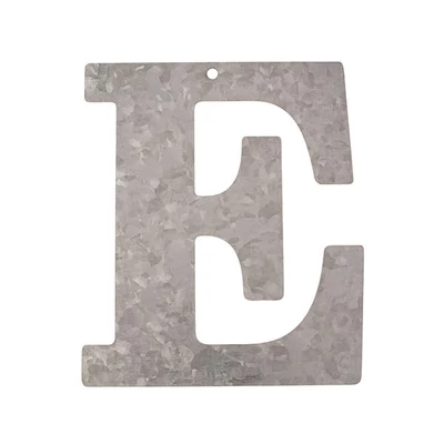 Cink betű - E, 12 cm