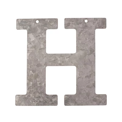 Cink betű - H, 12 cm