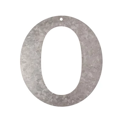 Cink betű - O, 12 cm