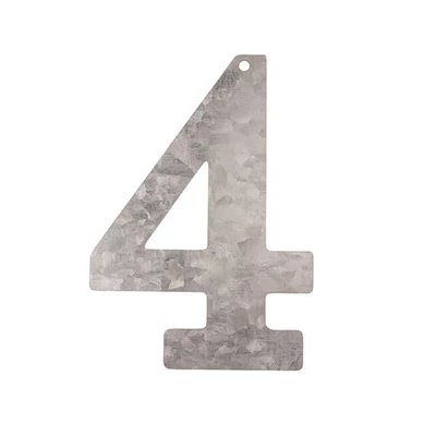 Cink szám - 4, 12 cm