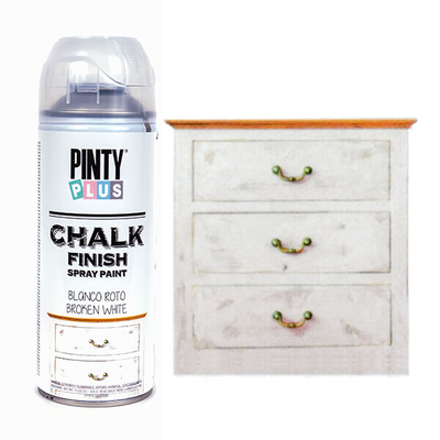 Krétafesték spray, Chalk Paint, Pinty Plus - törtfehér
