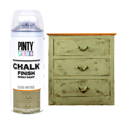 Krétafesték spray, Chalk Paint, Pinty Plus - oliva vintage