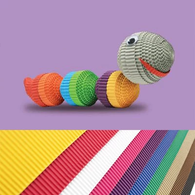 Hullámkarton - 50x70 cm - különféle színekben