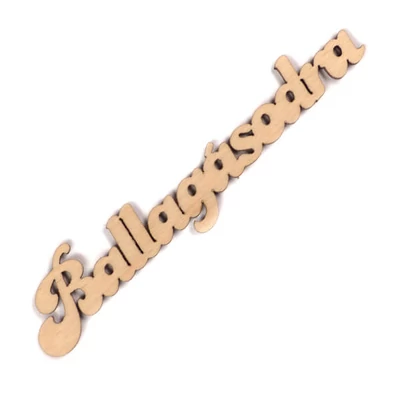 Fafigura, felirat - Ballagásodra