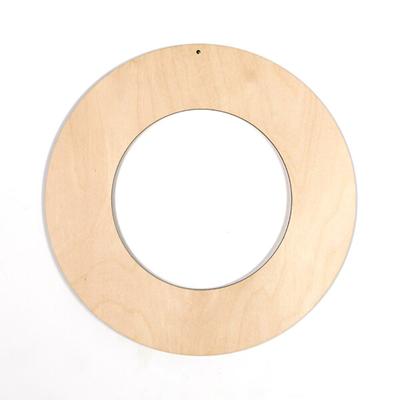 Fafigura, akasztható - Koszorú alap, óriás, 19 cm