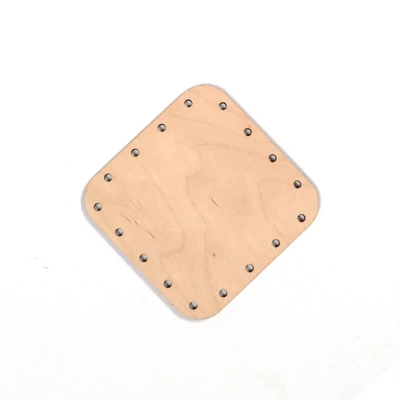 Kosárfonó alap, szögletes - 9x9 cm, 2,5 mm lyukméret