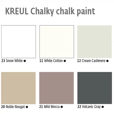 Krétafesték, Kreul, Chalky, 500 ml - különféle színekben
