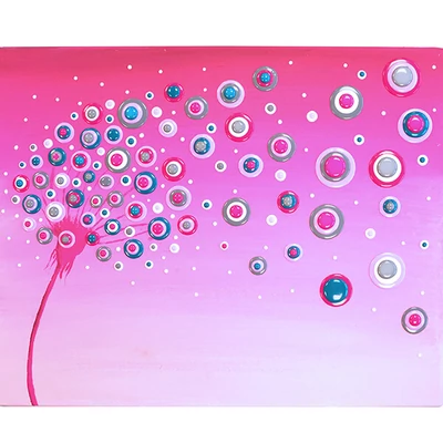 Pöttyöző festék készlet, Blob paint, 6x90 ml - Pitypang