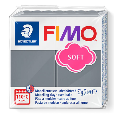 FIMO Soft süthető gyurma, 57 g - viharszürke (8020-T80) 2022