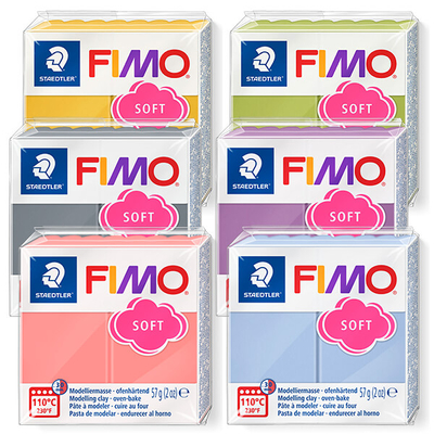 FIMO Soft süthető gyurma, 57 g - különféle 2022 trend színekben