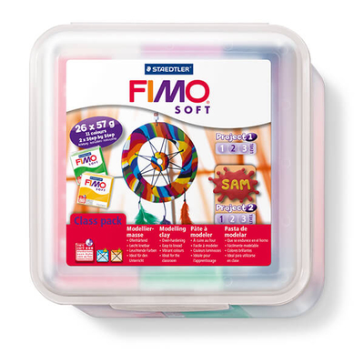 FIMO Soft Class Pack  süthető gyurma készlet, 26x57 g