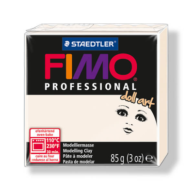 FIMO Professional süthető gyurma, Doll Art, 85 g - porcelán (8027-03)