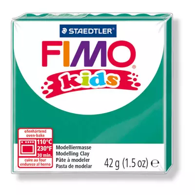 FIMO Kids süthető gyurma, 42 g - zöld (8030-5)