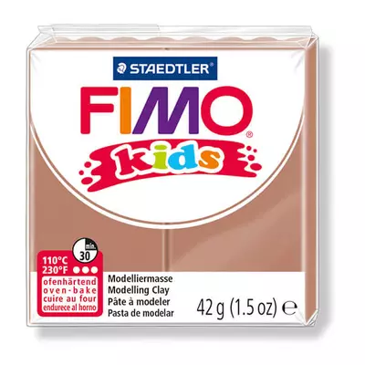 FIMO Kids süthető gyurma, 42 g - világos barna (8030-71)