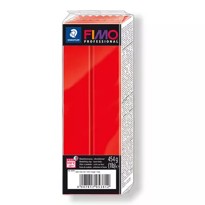 FIMO Professional süthető gyurma, 454 g - piros 8041-200