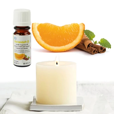 Illóolaj gyertyához, 10 ml - 11 fahéjas narancs