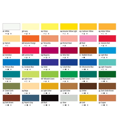 Kreul Solo Goya akrilfesték készlet, 16x20 ml