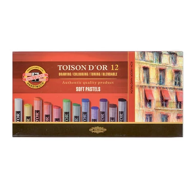 Toison d&#039;Or porpasztell krétakészlet - 12 db