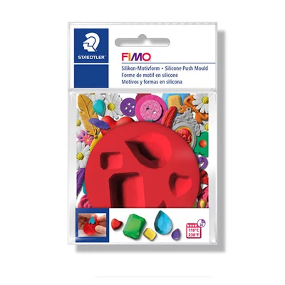 FIMO Nyomóforma szilikon - Drágakövek