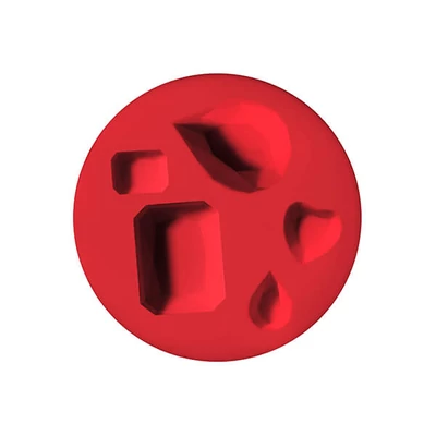 FIMO Nyomóforma szilikon - Drágakövek