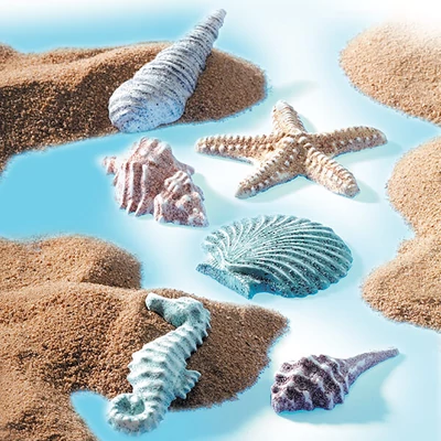 FIMO Öntőforma - kagylók, 6 cm