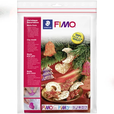 FIMO Öntőforma - karácsonyfadísz, 7 cm