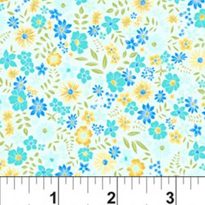 Patchwork anyag - In The Beginning - Garden Delights 1638GSF-3