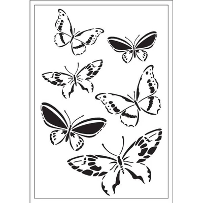 Stencil, 21x29,7 cm - Pillangó csapat