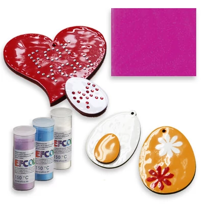 Efcolor hobbyzománc por, 10 ml - pink