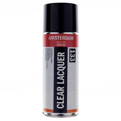 Talens Amsterdam 133 lakkspray, speciális védőlakk kemény felületekre - 400 ml