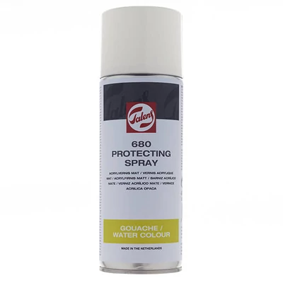 Talens 680 lakkspray, védőlakk gouache-hoz és akverellhez - 400 ml