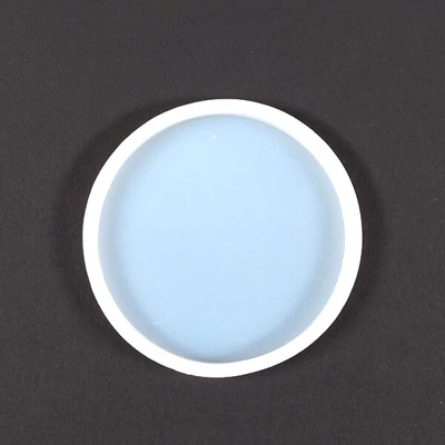 Szilikon öntőforma műgyantához - lapos, kerek alátét