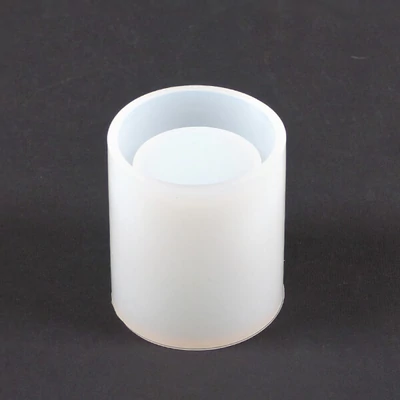 Szilikon öntőforma műgyantához - mécsestartó, kerek