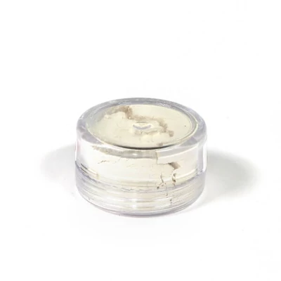Műgyanta effekt pigment színező por, 3 g - gyöngyház hatású selyemfehér