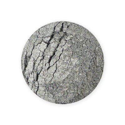 Műgyanta effekt pigment színező por, 3 g - gyöngyház hatású titánszürke