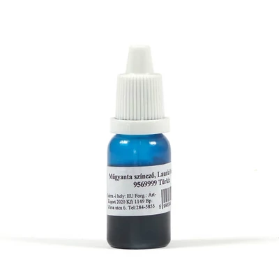 Műgyanta színező, transzparens, 10 ml - türkiz