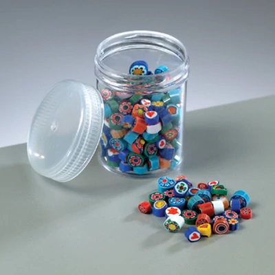 Millefiori üvegdarabok - 4-6 mm, 40 g