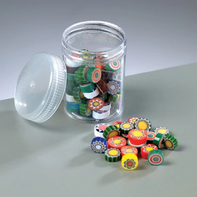 Millefiori üvegdarabok - 8-10 mm, 40 g