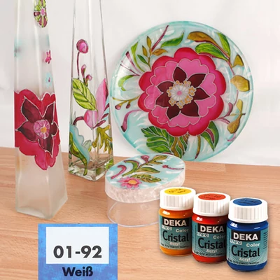 Deka Color Cristal üvegfesték 25 ml - 92 fehér