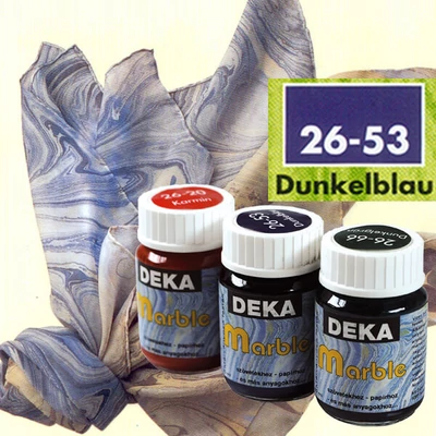 Deka Marble márványozó festék 25 ml - 53 sötétkék