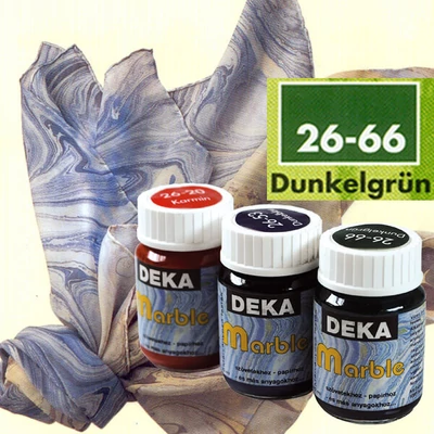 Deka Marble márványozó festék 25 ml - 66 sötétzöld