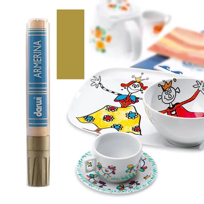 Porcelánfilc, Armerina, Darwi - 050 arany