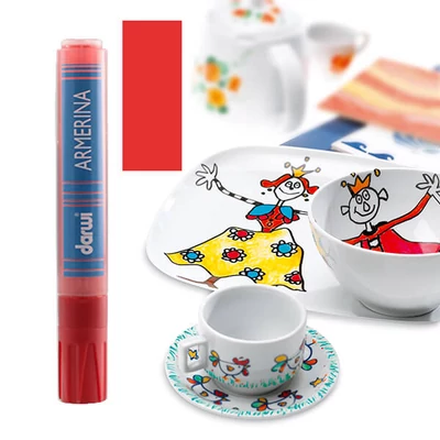 Porcelánfilc, Armerina, Darwi - 490 piros