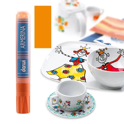 Porcelánfilc, Armerina, Darwi - 752 narancs