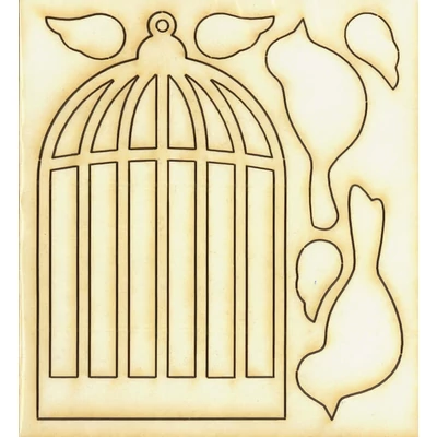 Chipboard - madárkalitka