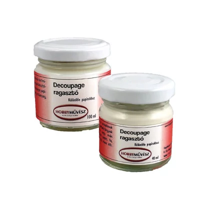 Hobbyművész decoupage ragasztó - 40 ml