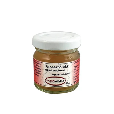 Hobbyművész repesztő lakk, gumi arábikum - 40 ml