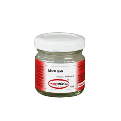 Hobbyművész matt lakk - 40 ml