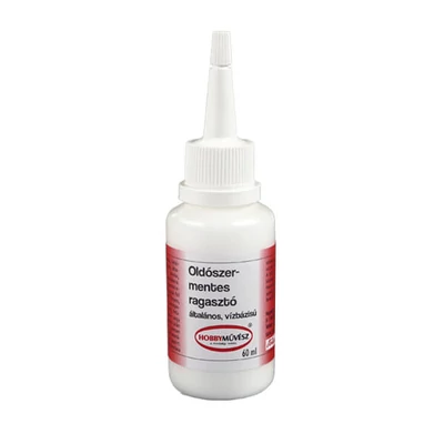 Hobbyművész oldószermentes ragasztó - 60 ml