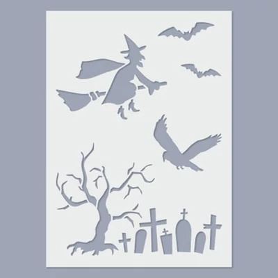 Stencil, 15x20 cm - Halloween 1